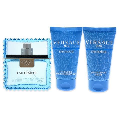 versace el fraiche|Versace fraiche gift set.